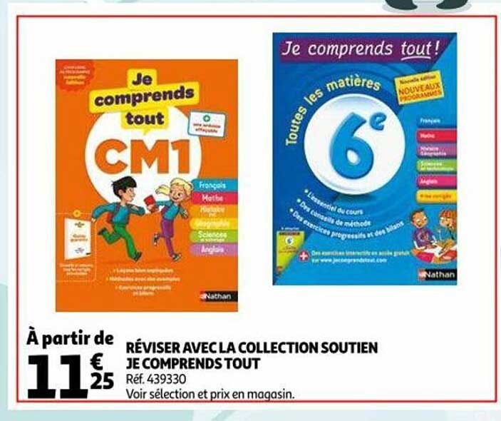 réviser avec la collection soutien je comprends tout