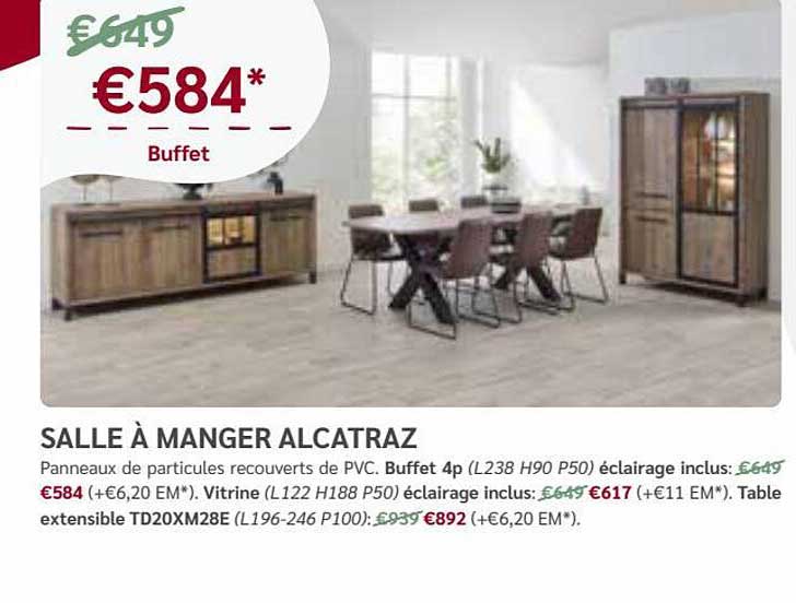 salle à manger elcatraz