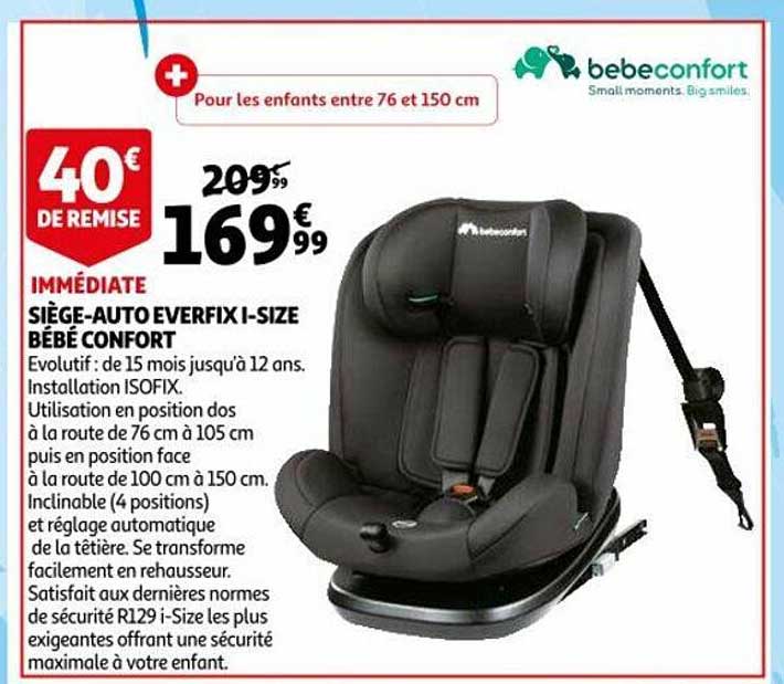 siège-auto everfix i-size bébé confort