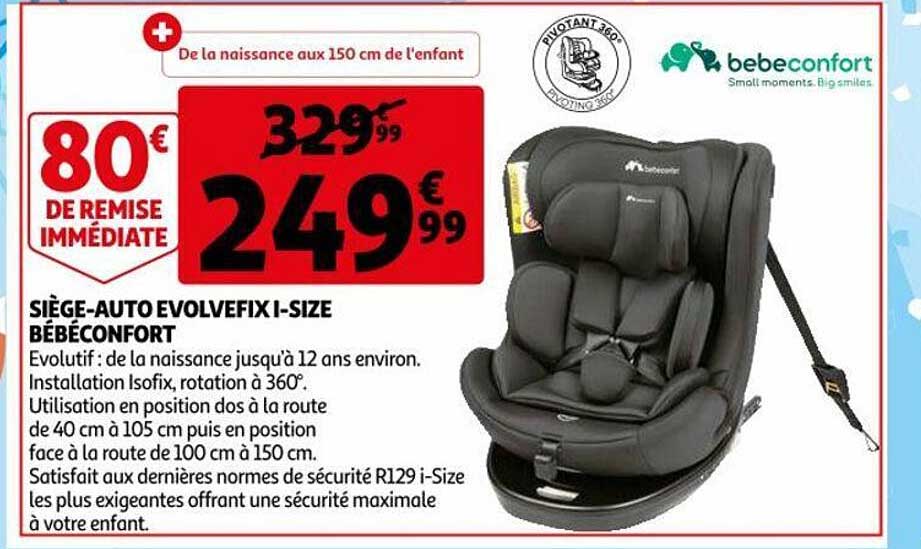 siège-auto evolvefix i-size bébé confort