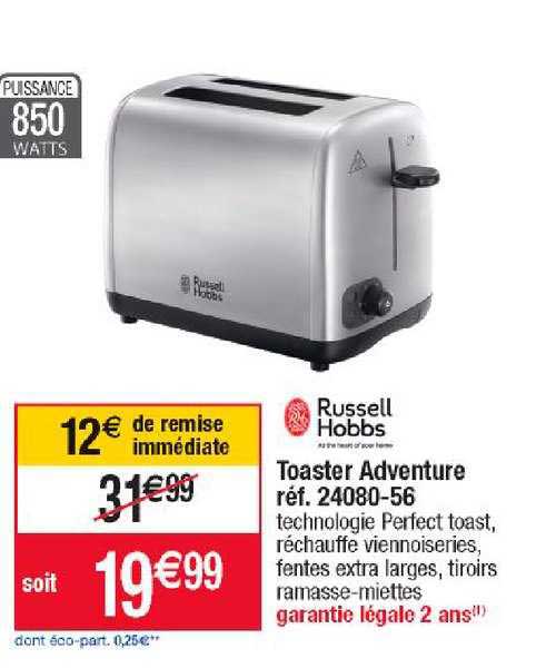 toaster adventure russell hobbs