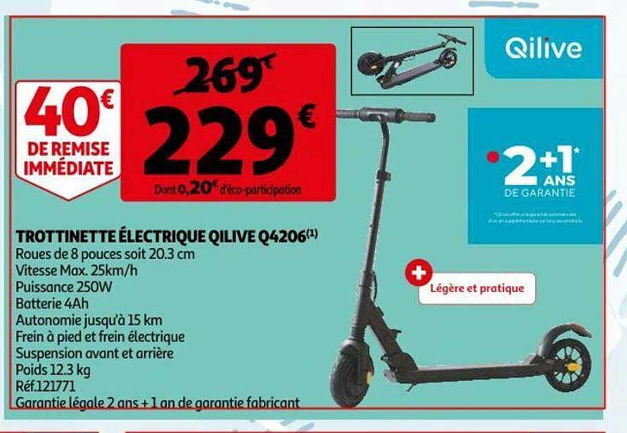 Trottinette électrique Qilive Q4206