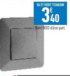 va et vient titanium