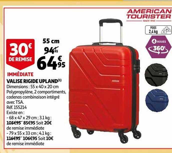 valise rigide upland