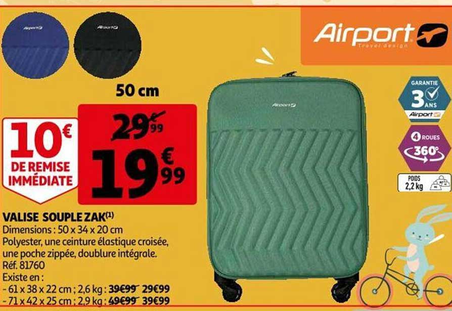 valise souple zak