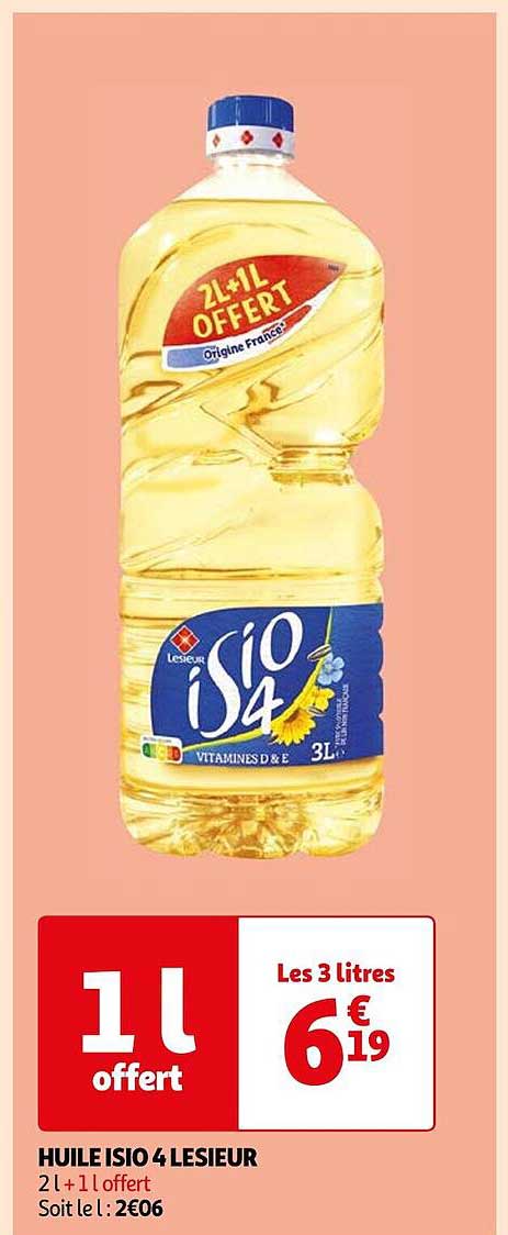 huile isio 4 lesieur