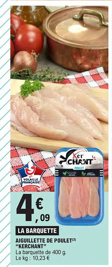 aiguillette de poulet "kerchant"