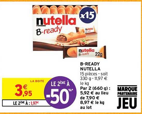 b-ready nutella