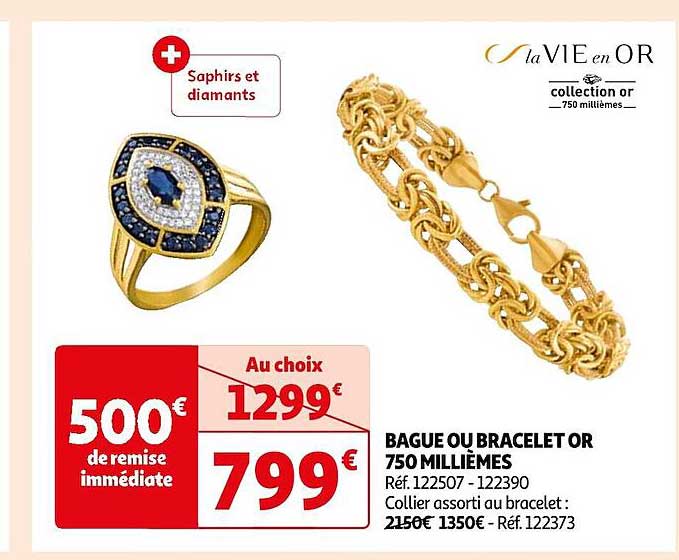bague ou bracelet or 750 millièmes