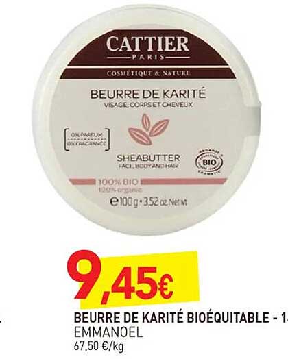 beurre de karité bioéquitable emma noël