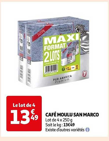 café moulu san marco
