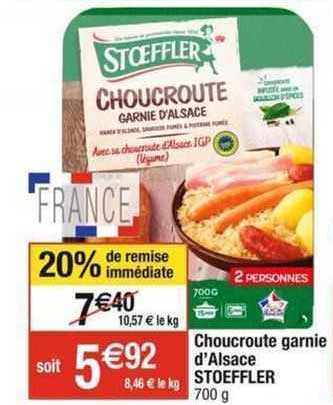 Choucroute Garnie D'alsace Stoeffler