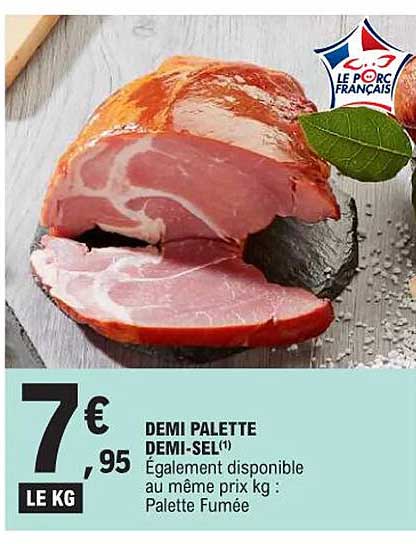 demi palette demi-sel