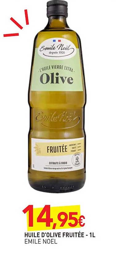 huile d'olive fruitée - émile noël - 1 l