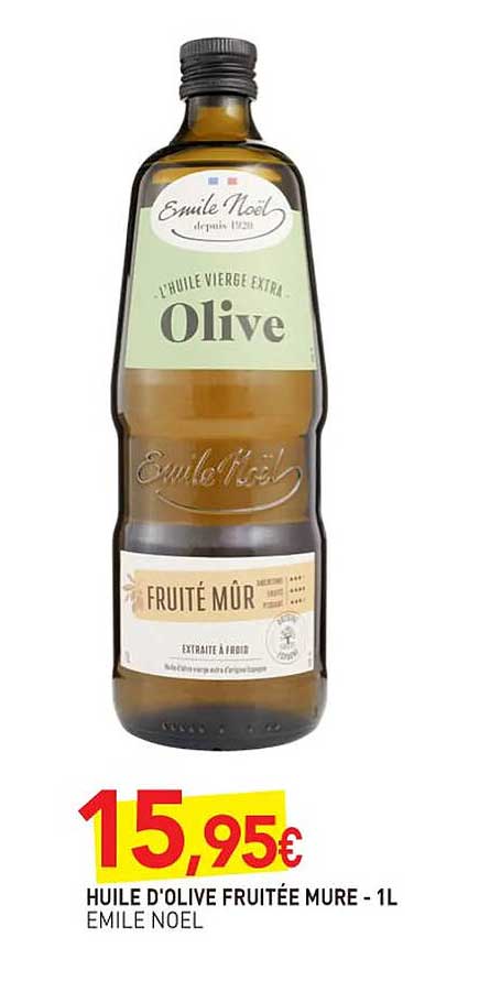 huile d'olive fruitée mure emile noël - 1 l