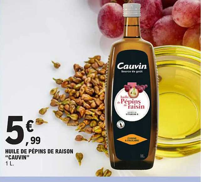 huile de pépin de raison "cauvin"