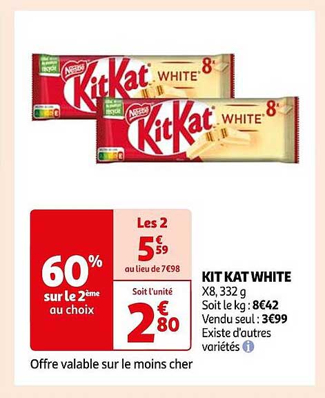Kit Kat White