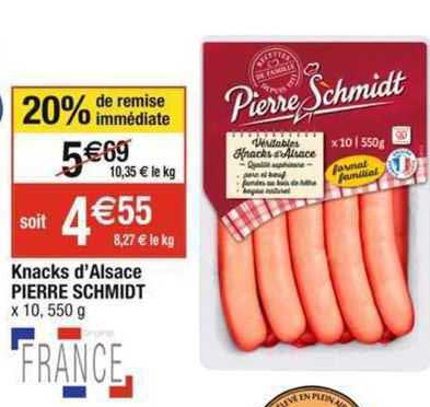 knacks d'alsace pierre schmidt