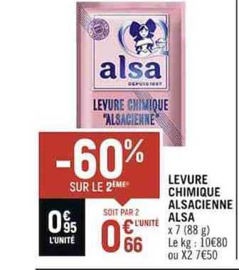 levure chimique alsacienne alsa