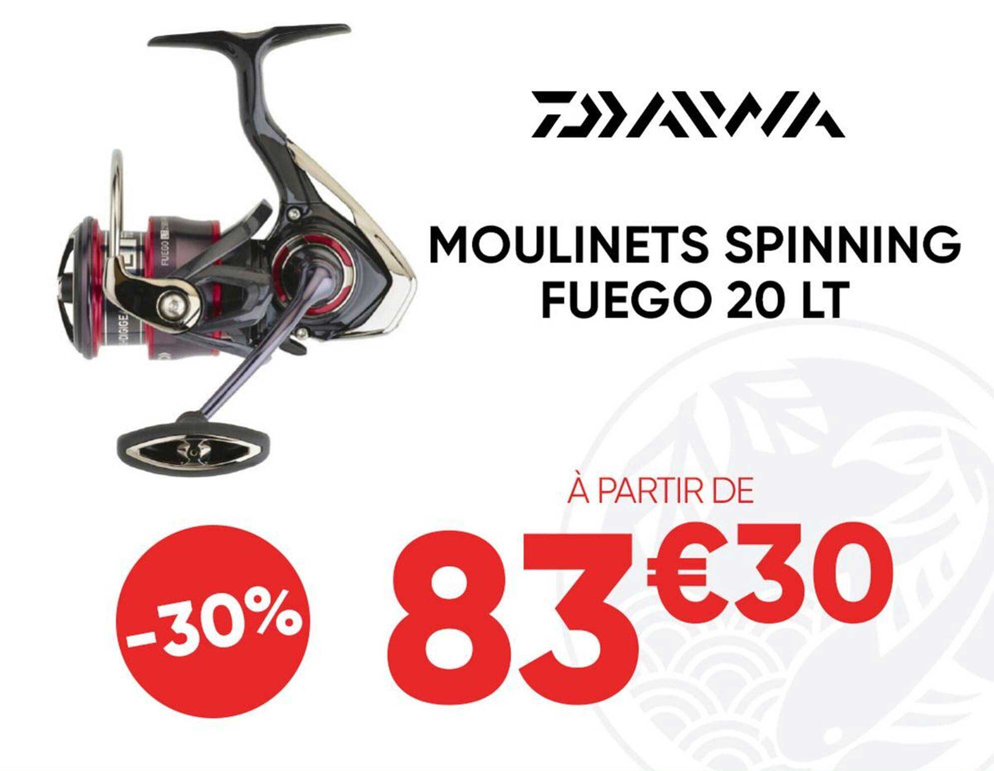 moulinets spinning fuego 20 lt dawa