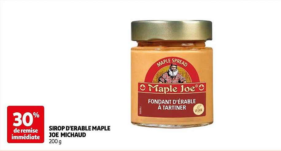 sirop d'érable maple joe michaud
