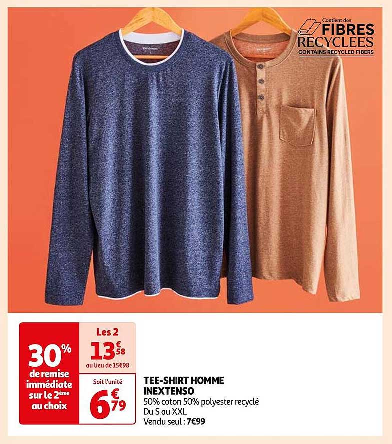 tee-shirt homme inextenso