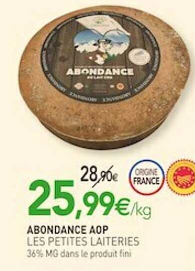 abondance aop les petites laiteries