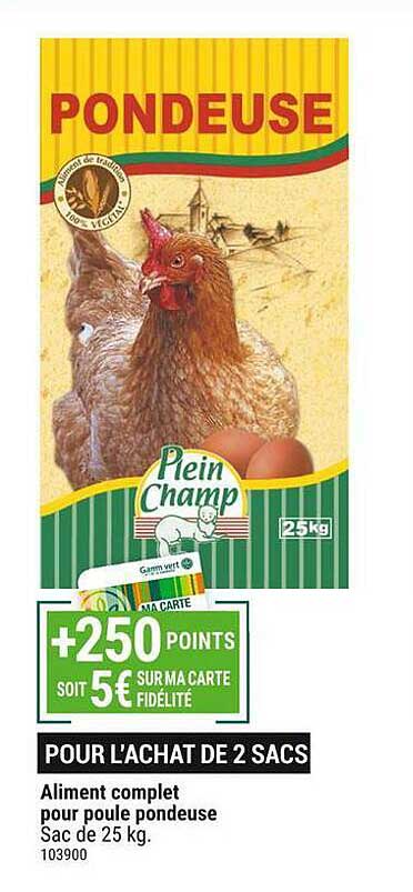 aliment complet pour poule pondeuse