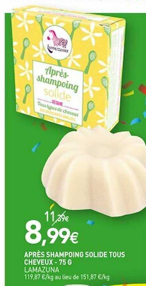 après shampoing solide tous cheveux lamazuna
