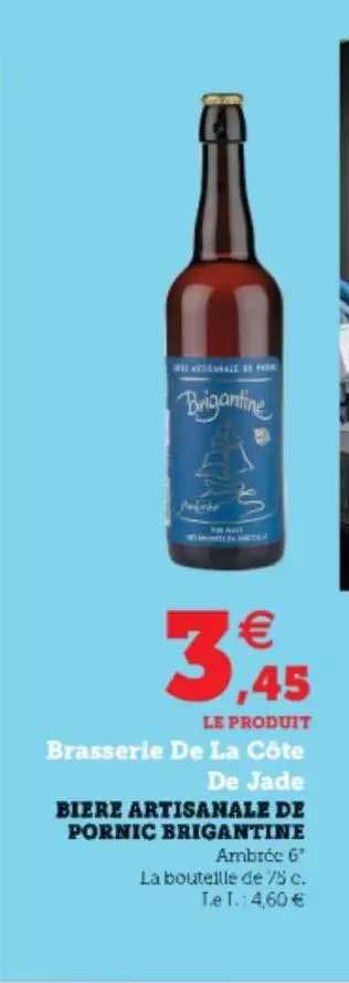 bière artisanale de pornic brigantine