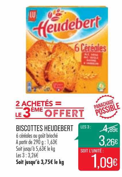 Biscottes Heudebert