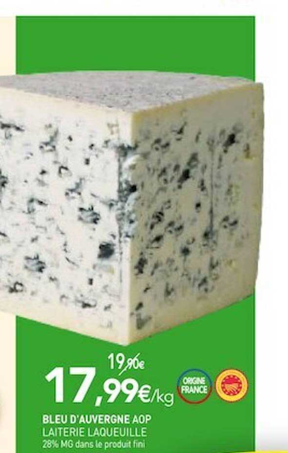 Bleu D'auvergne Aop Laiterie Laqueuille