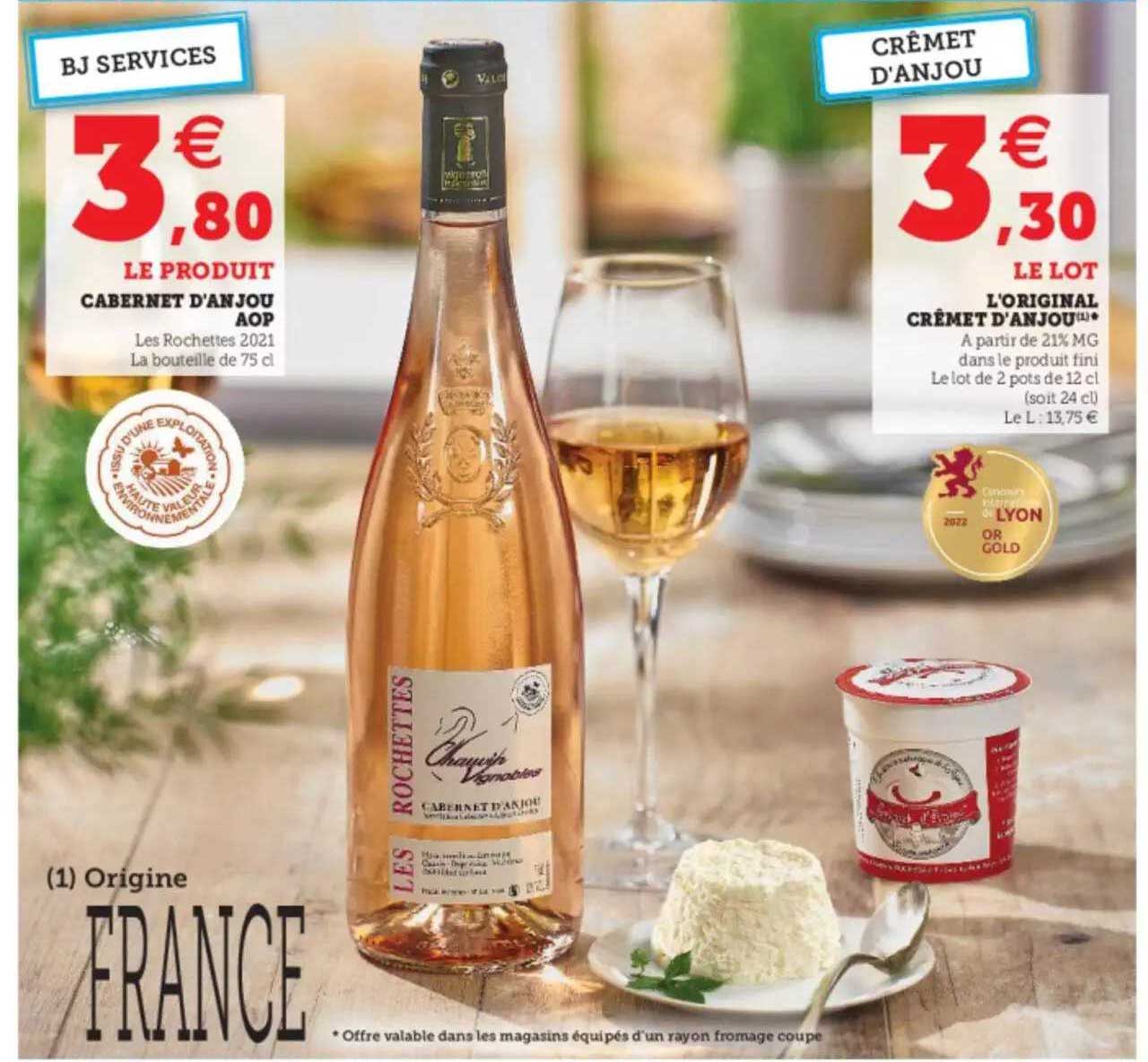 cabernet d'anjou aop, l'original crémet d'anjou