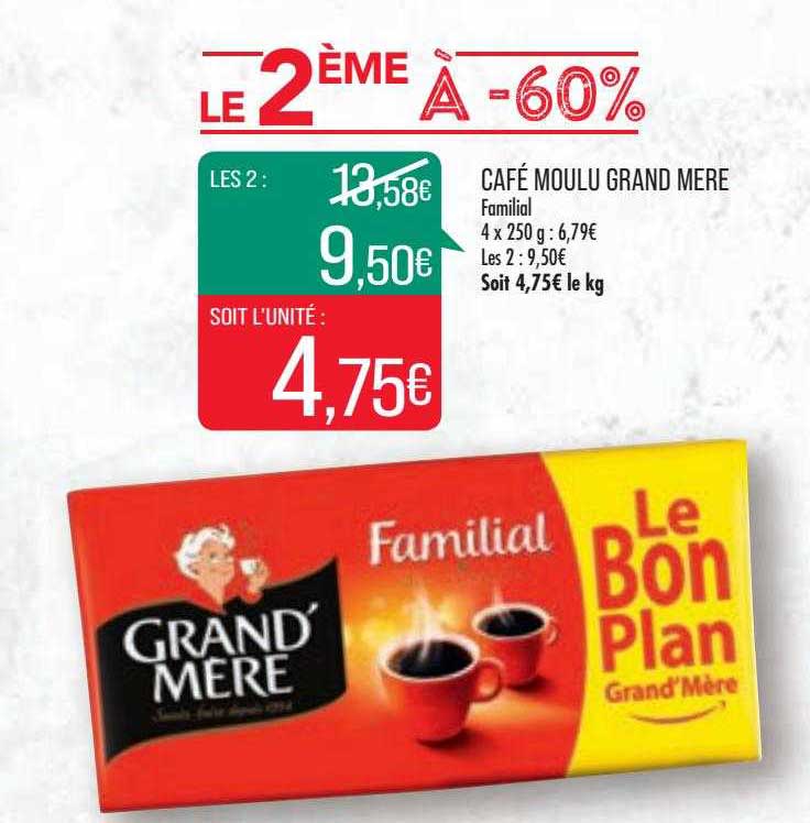café moulu grand mère