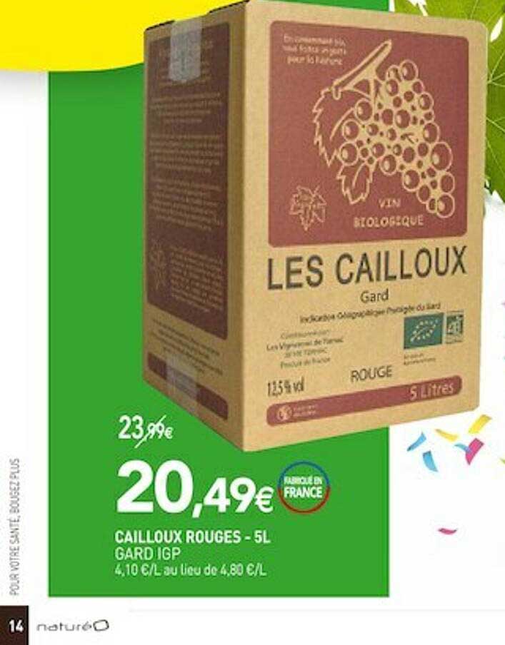 cailloux rouges grad igp
