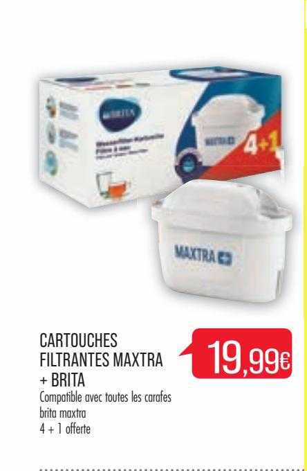 cartouches filtrantes maxtra+ brita