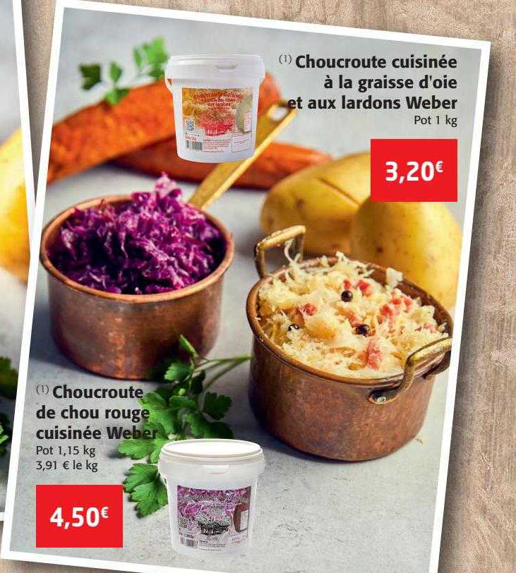 Choucroute De Chou Rouge Cuisinée Weber