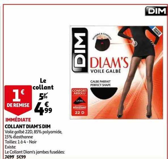 collant diam's dim
