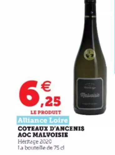 coteaux d'ancenis aoc malvoisie