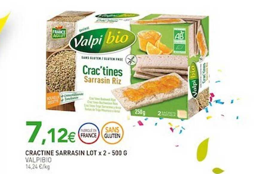 Cractine Sarrasin Lot Valpibio
