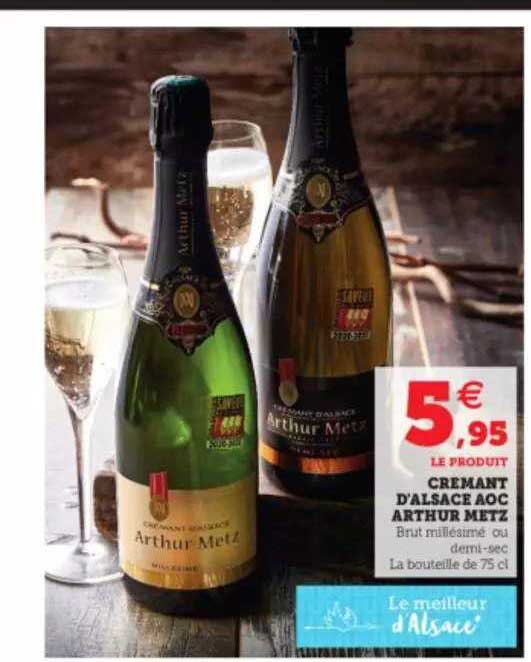 cremant d'alsace aoc arthur metz