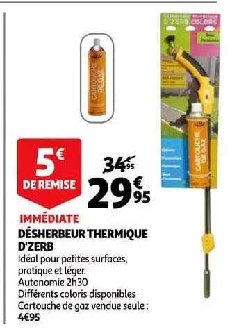 désherbeur thermique d'zerb