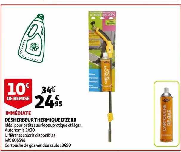 désherbeur thermique d'zerb