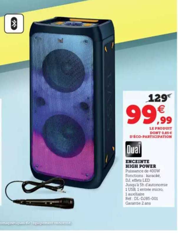 dual enceinte high power