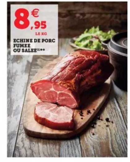 échine De Porc Fumée Ou Salée