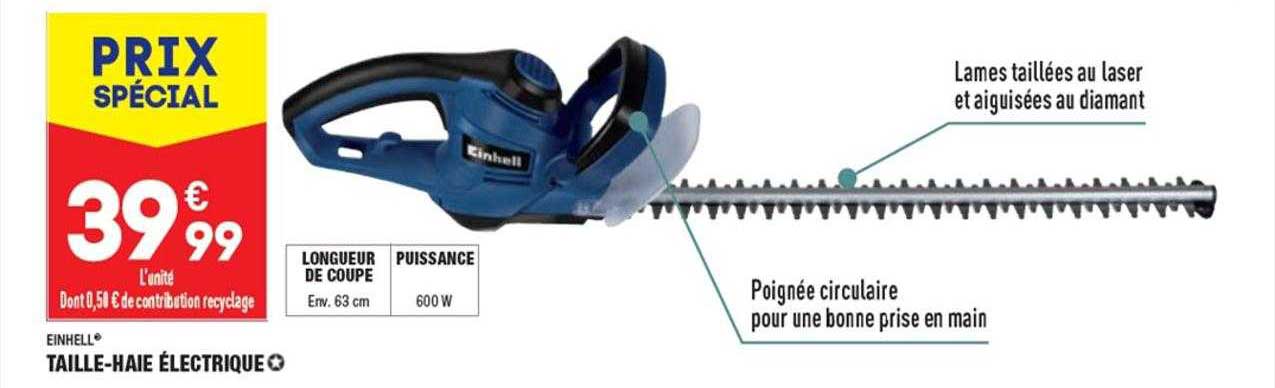 einhell taille-haie électrique