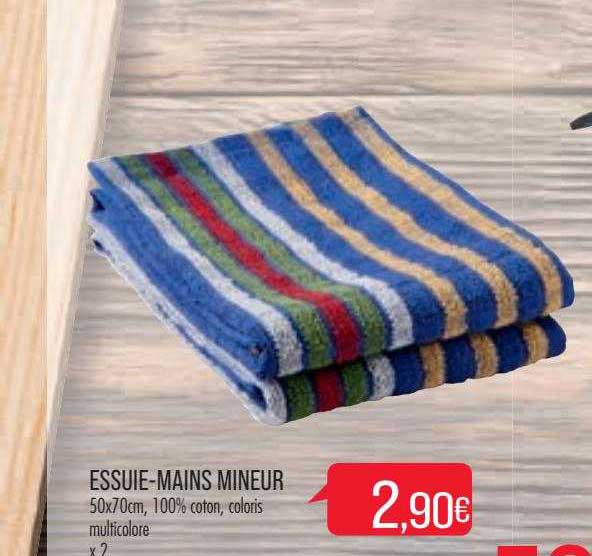 essuie-mains mineur