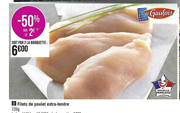 Filets De Poulet Extra-tendre