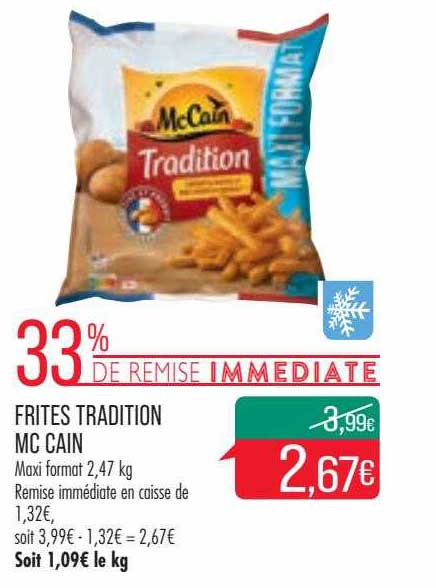 Frites Tradition Mc Cain