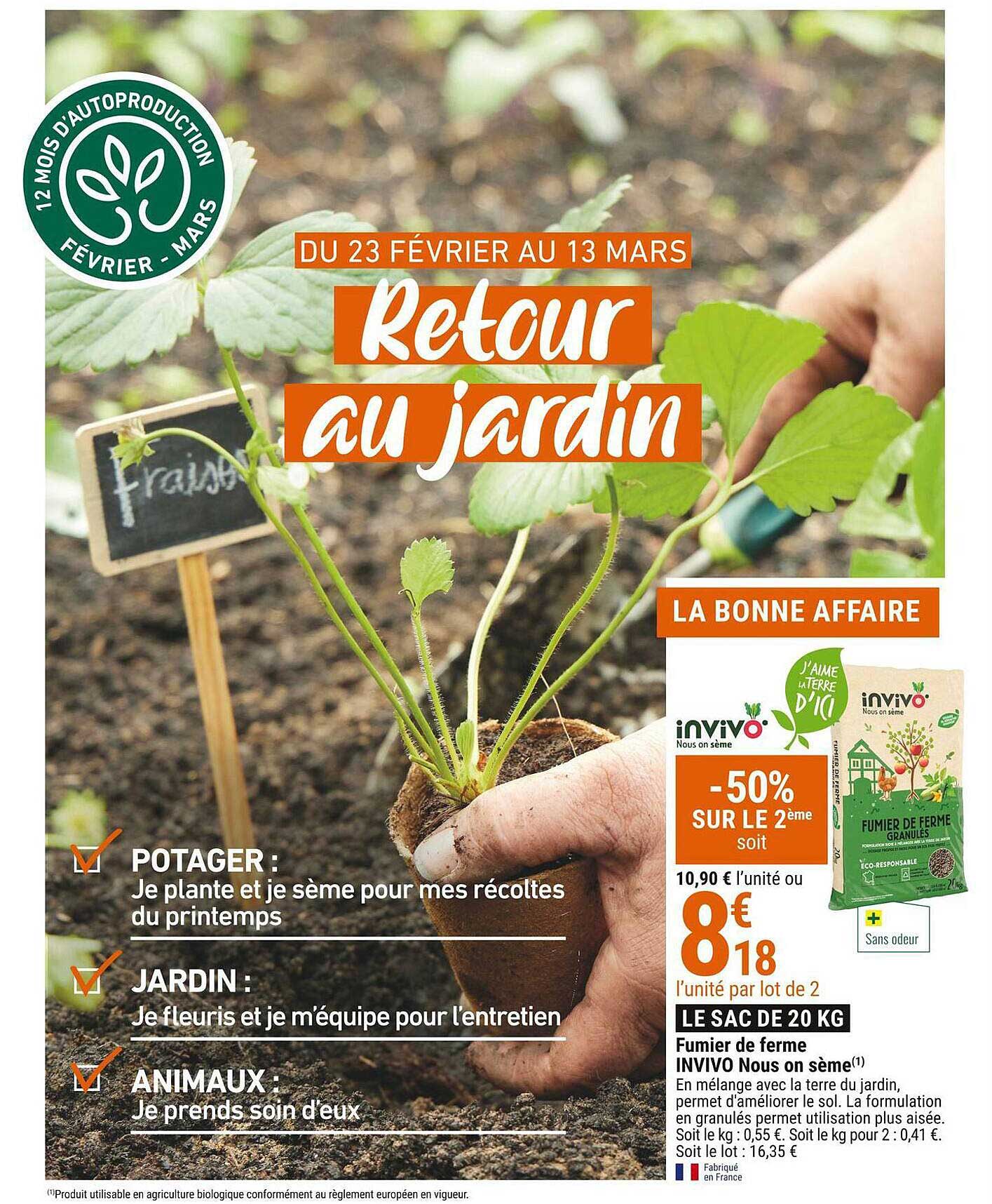 Fumier De Ferme Invivo Nous On Sème